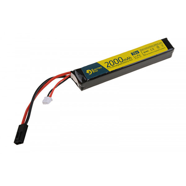 [ELECTRO RIVER] Аккумулятор LiPo 7,4V 2000mAh 15/30C